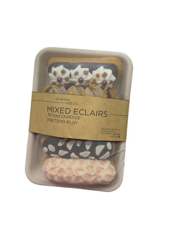 Playfood Felt Mixed Eclair